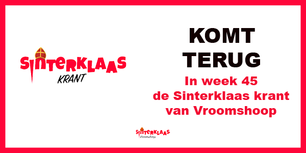 krant aankondiging